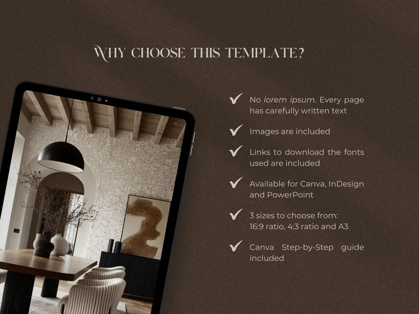 TRIBECA | Investment & Services Guide Template